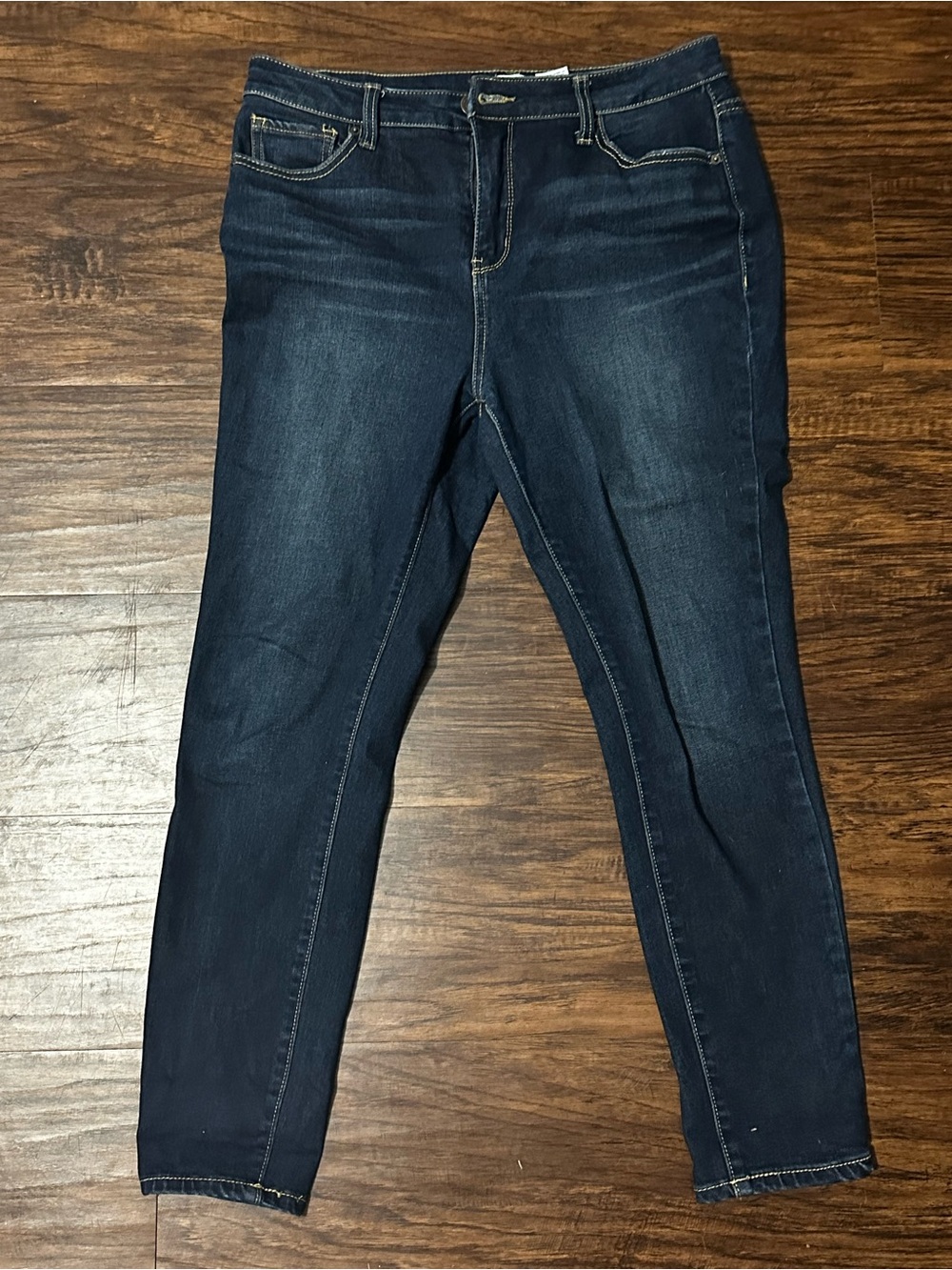 Time and Tru Dark Indigo Skinny Jeans